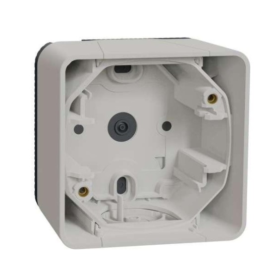 Mureva Styl - nadgradna kutija - jednostruka - bela