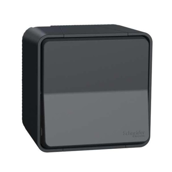 Mureva Styl - naizmenični prekidač - nadgradni - sivi