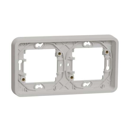 Mureva Styl - noseći ram - dvostruki - horizontalni - beli