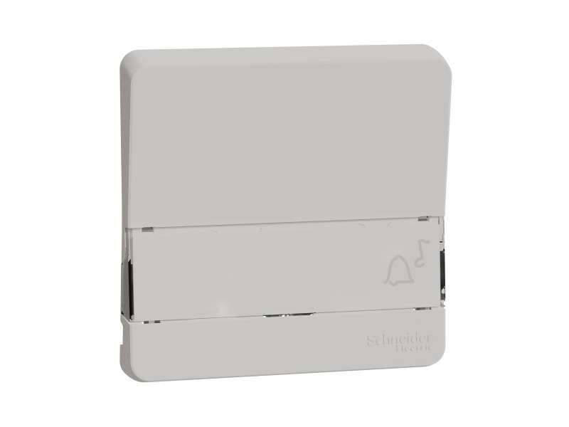 Mureva Styl - svetleći prekidač - polje za oznaku - beli