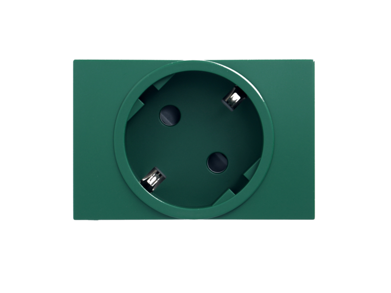 Systo utičnica 16A, 3M, zelena