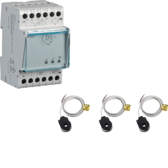 Uređaj za kontrolu opterećenja + 3 transformatora (konekcija na TIC/CHP karticu)